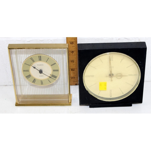 1402 - 10 assorted retro clocks