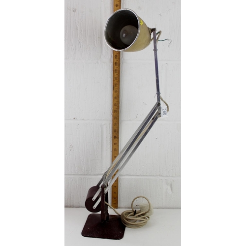 260 - An unusual counter balanced Anglepoise type desk lamp -  no mark but likely by Hadrill & Horstman