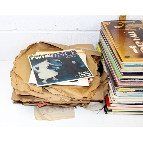 567 - Large qty of assorted vinyl records etc