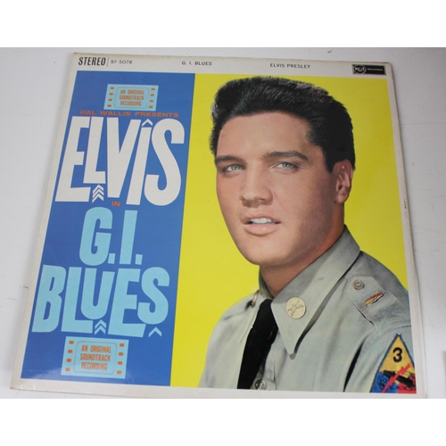 550 - Qty of LP vinyl records to inc Elvis