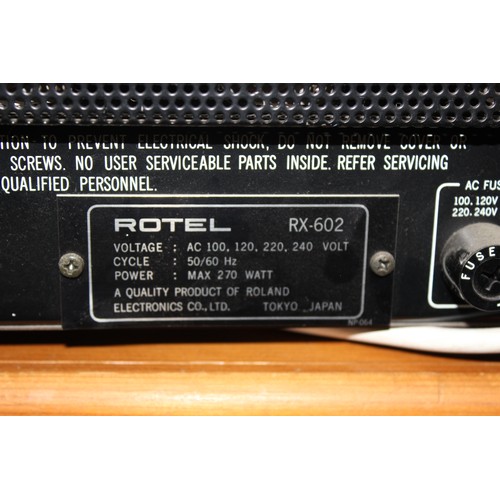 737 - Rotel RX-602 Stereo Amplifier/Receiver