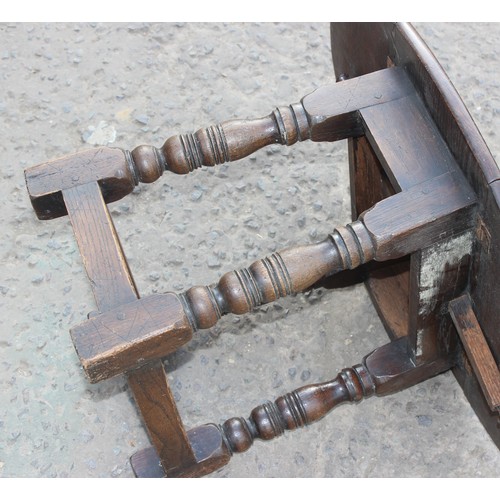 17 - Small 17th century style drop leaf table