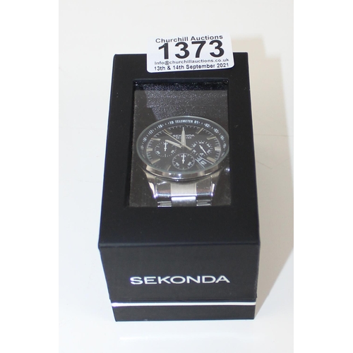 1373 - Boxed Sekonda watch