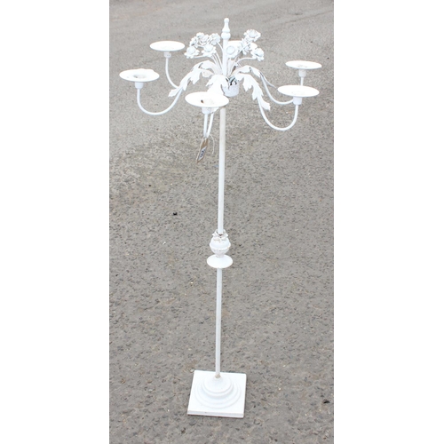 250 - Wrought metal floor standing candle stand