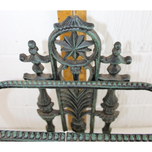 276 - A Victorian style cast iron stick stand