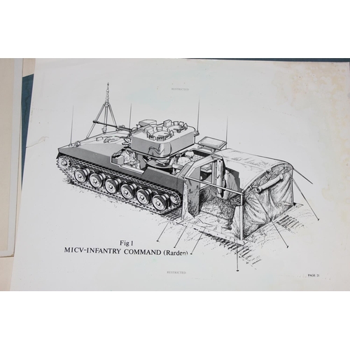 310 - A large qty of Military cut away and technical drawings etc