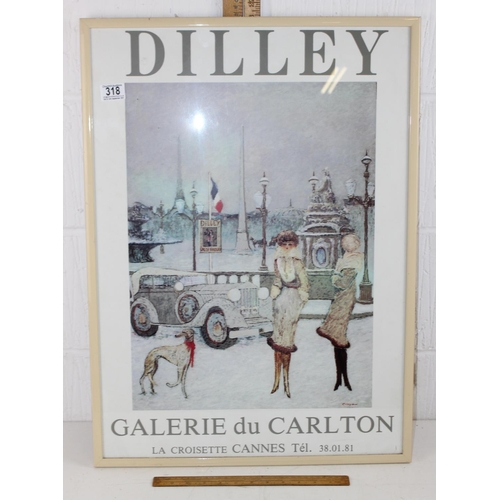 318 - Dilley gallery poster