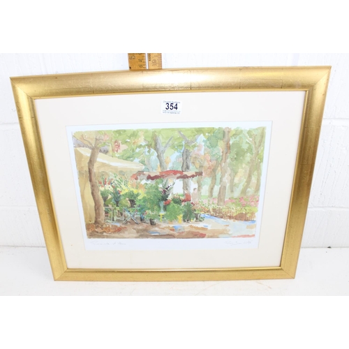 354 - Qty of assorted pictures to inc original oils and signed prints