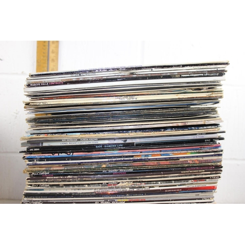 564 - Qty of assorted vinyl LP records and 12