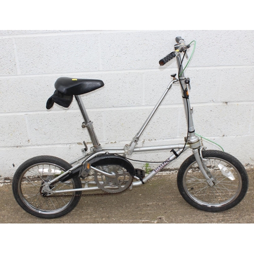 662 - A vintage Bickerton Sunbeam Cycle folding bicycle