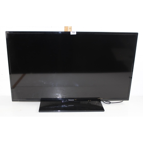 705 - Large Panasonic flat screen TV