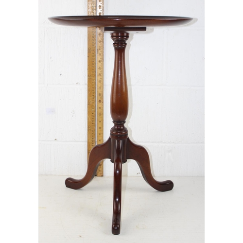 87 - Modern Mahogany wine table