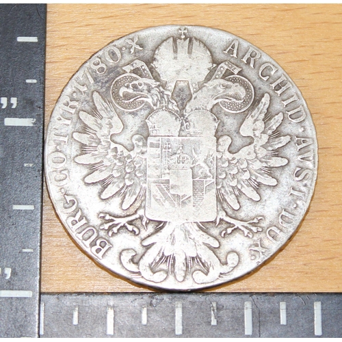 1312 - Maria Thaler Theresia silver coin 1/4