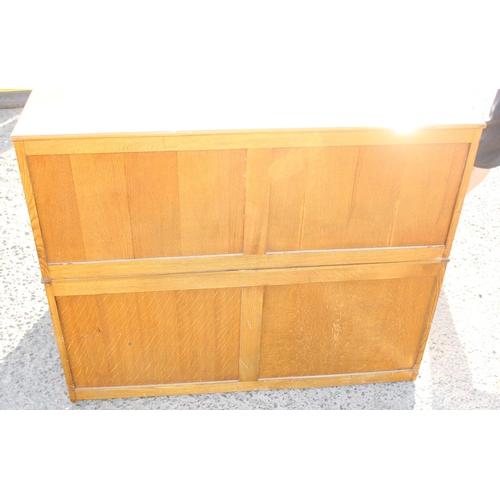 151 - 6 drawer vintage Oak plan chest