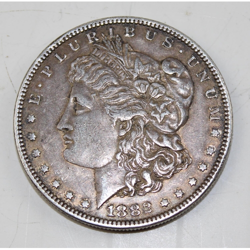 1307 - 1882 American silver dollar