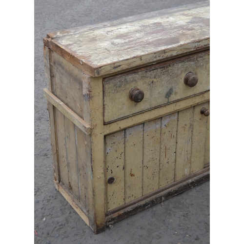 30 - Victorian pine kitchen cabinet