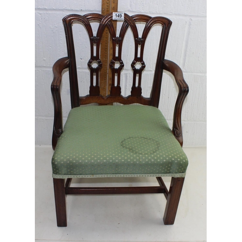 149 - Chippendale style children's chair