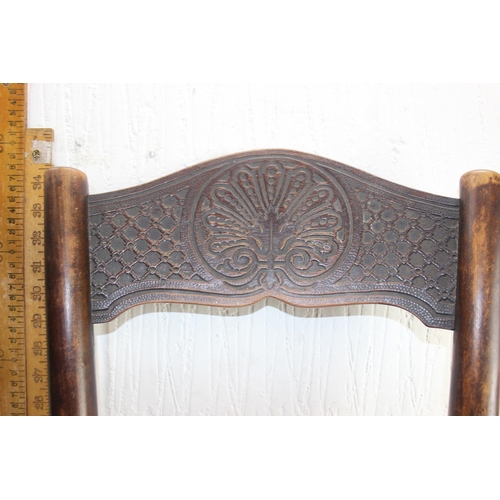 153 - A pair antique Mundus & Kohn of Poland bentwood chairs