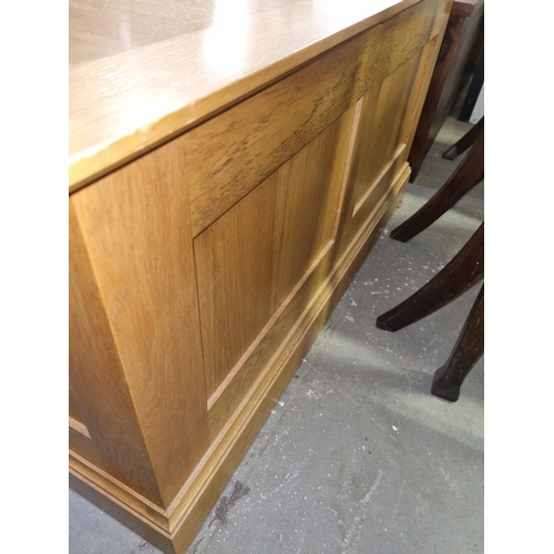 120 - Oak blanket box by Laura Ashely