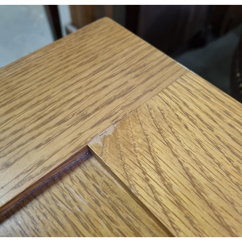 120 - Oak blanket box by Laura Ashely