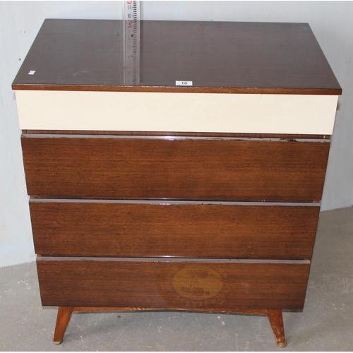 10 - Retro Meredew chest of drawers to match lot 7