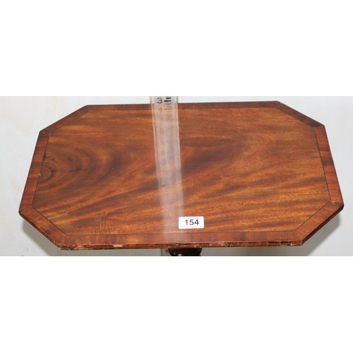 154 - Antique mahogany wine table