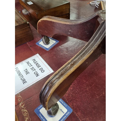 82 - A vintage Ox-Blood red Chesterfield leather desk or captain's swivel chair to match previous desk