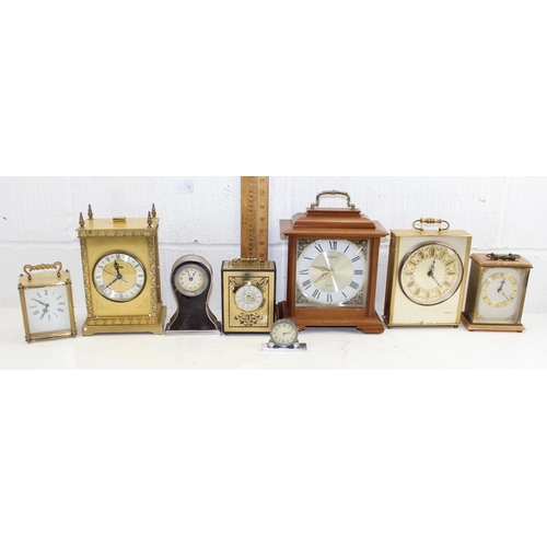 1410 - Box of 8 assorted clocks