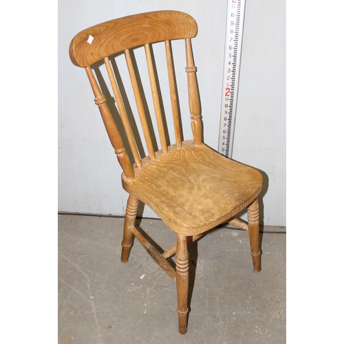 150 - 4 assorted antique chairs