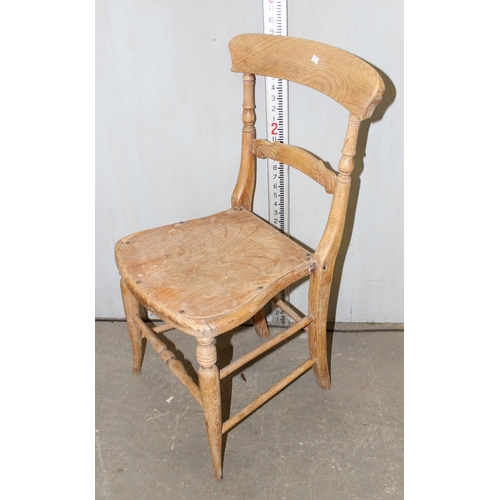 150 - 4 assorted antique chairs