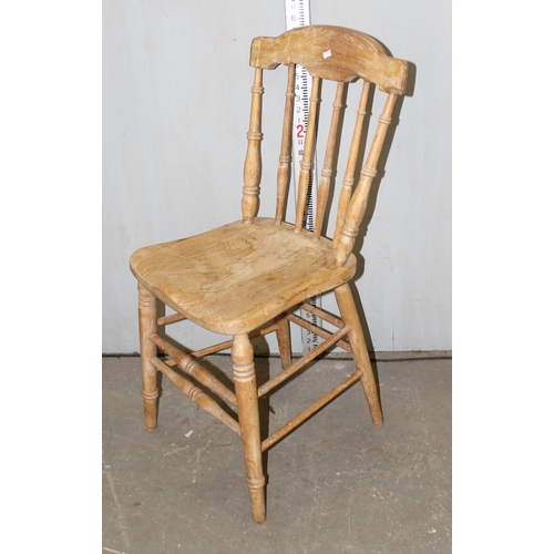 150 - 4 assorted antique chairs