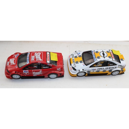 1500 - Qty of Scalextric to inc 2 cars