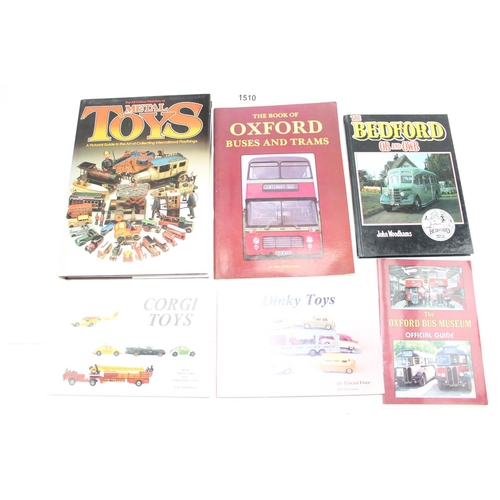 1510 - Toy car collectors reference books