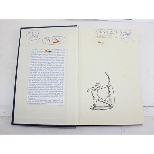 568 - Duncan Jevons signed and numbered copy of The Burning Bow by T.F. Coade. This book was previous stol... 