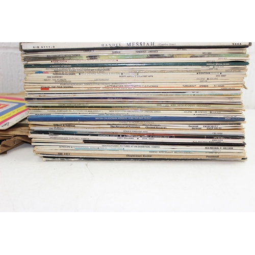 650 - Large qty of assorted vinyl records to inc The Beatles