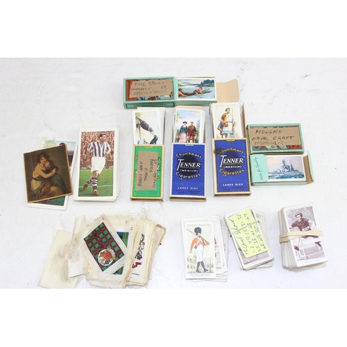 580 - Qty of assorted cigarette cards to inc some silk examples - This lot is being sold on behalf of the ... 