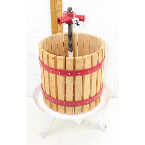 880 - Apex cider press