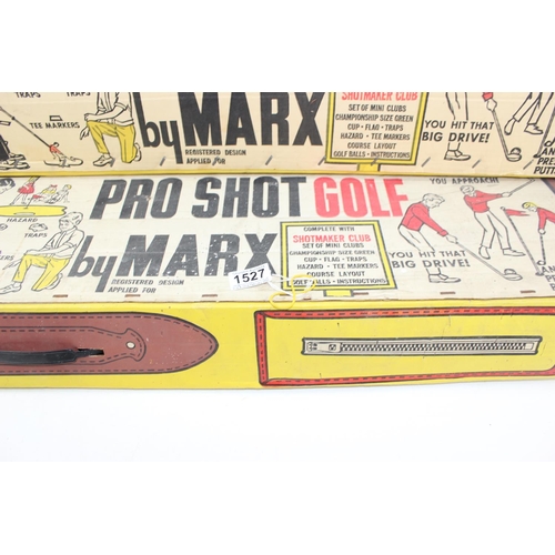 1545 - 2 Marx Pro Shot golf games, in boxes