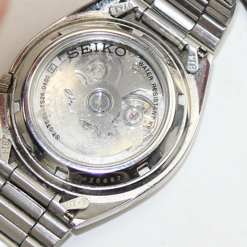 1420 - Qty of assorted watches to inc Seiko 5 Automatic