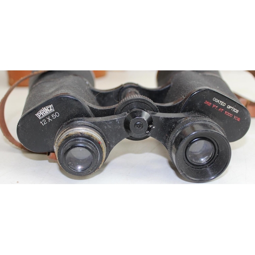 721 - 4 pairs of binoculars