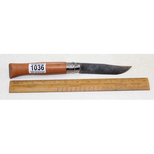 1036 - A large Opinel No 12 pocket knife