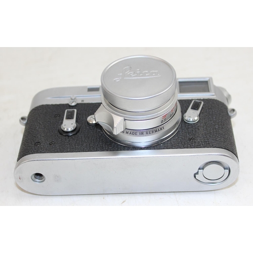 729 - Leica DBP M4-1273100 Ernst Leitz GMBH Wetzlar Germany camera, with Summaron 1:2.8/35 lens and origin... 