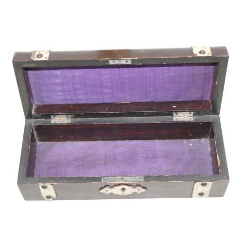 282 - Antique Gothic style glove box