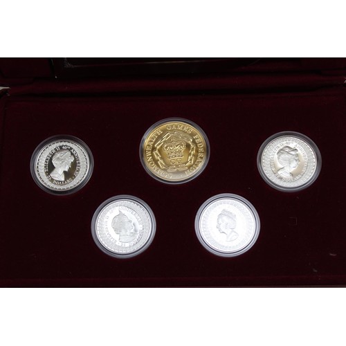 1302 - Royal Australian Mint “The Royal Ladies” limited edition set of 4 925 Silver Coins (each 33.63g) & 1... 