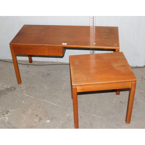 9 - Retro Coffee table with drawer and pull out table