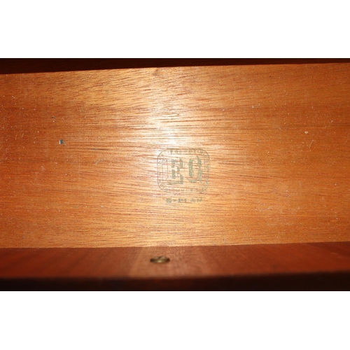 58 - Retro G-Plan 6 drawer chest and a small matching bedside cabinet