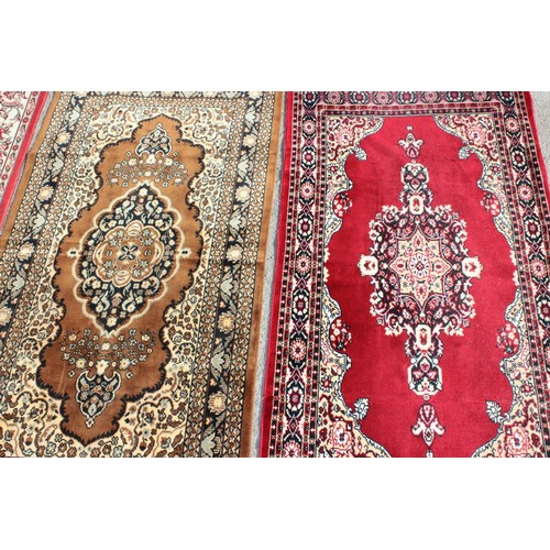 212 - 3 decorative small Turkish rugs