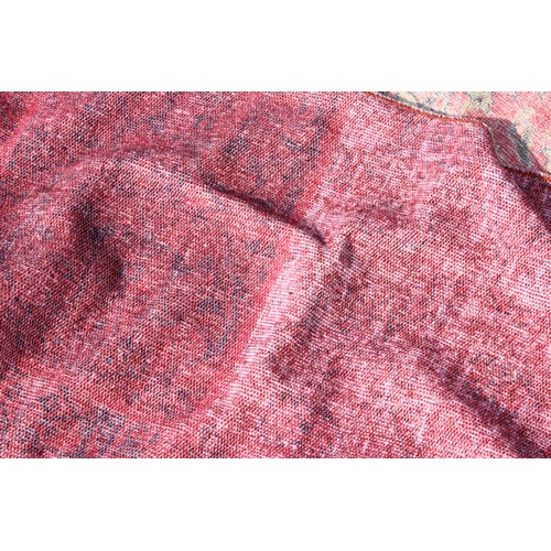 216 - 2 vintage flat weave rugs, approx 216cm x 149cm