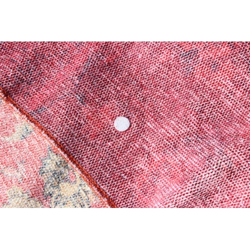 216 - 2 vintage flat weave rugs, approx 216cm x 149cm