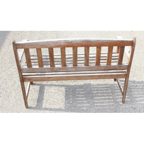 335 - Wooden garden bench